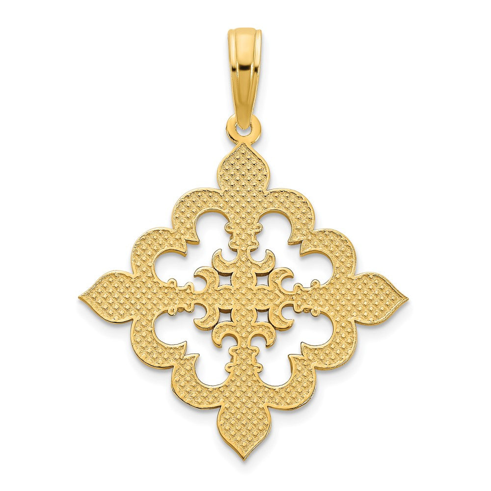14K Gelbgold Fancy-Anhänger