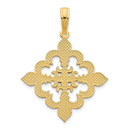 14K Gelbgold Fancy-Anhänger