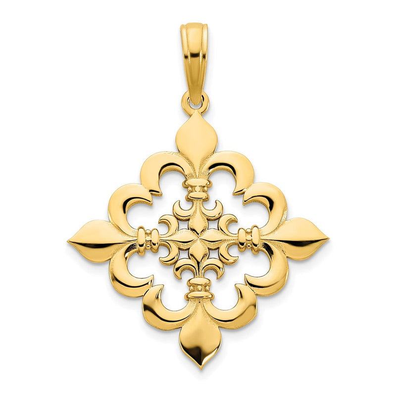 14K Gelbgold Fancy-Anhänger