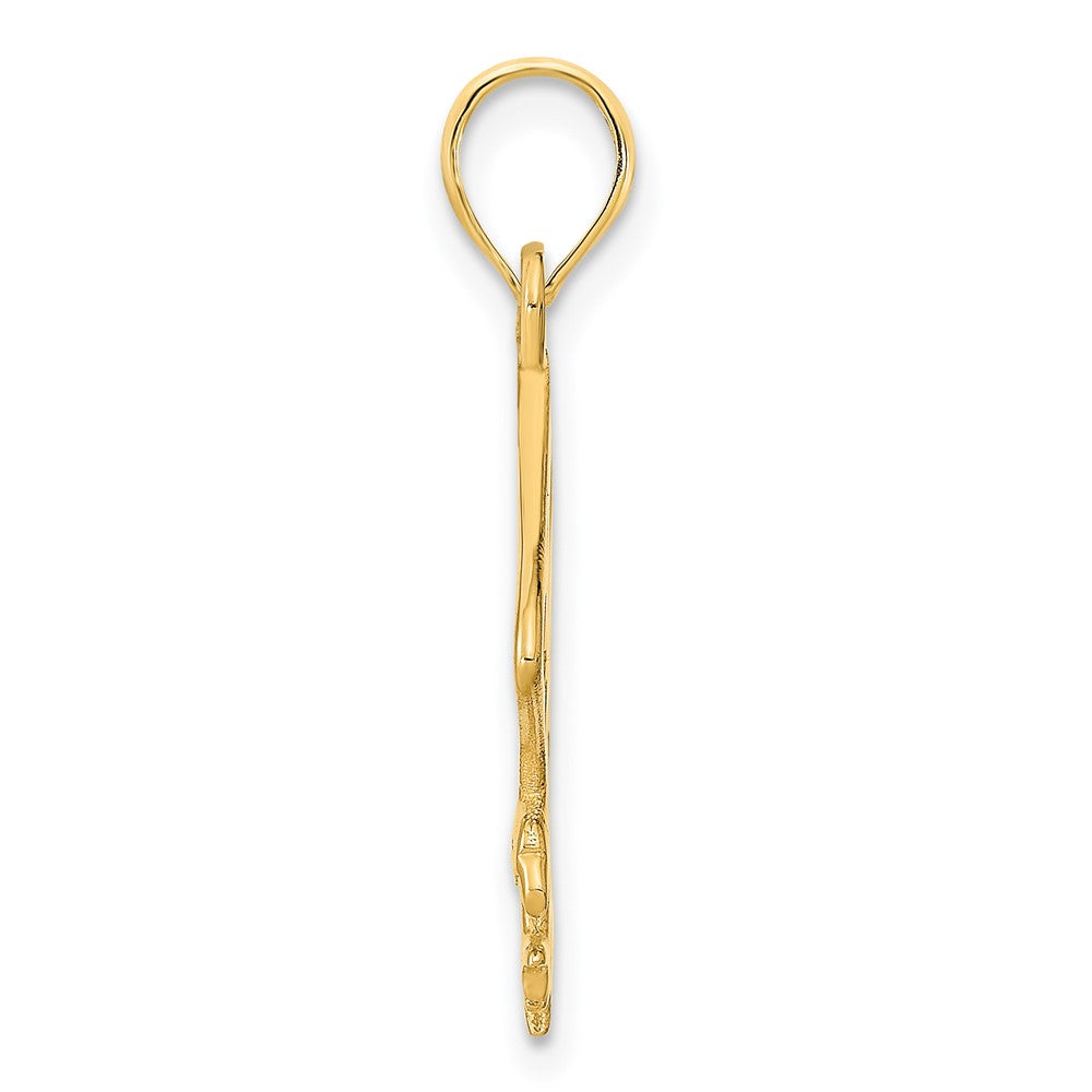 14K Gelbgold Adler-Anhänger