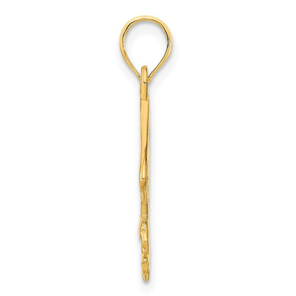 14K Gelbgold Adler-Anhänger