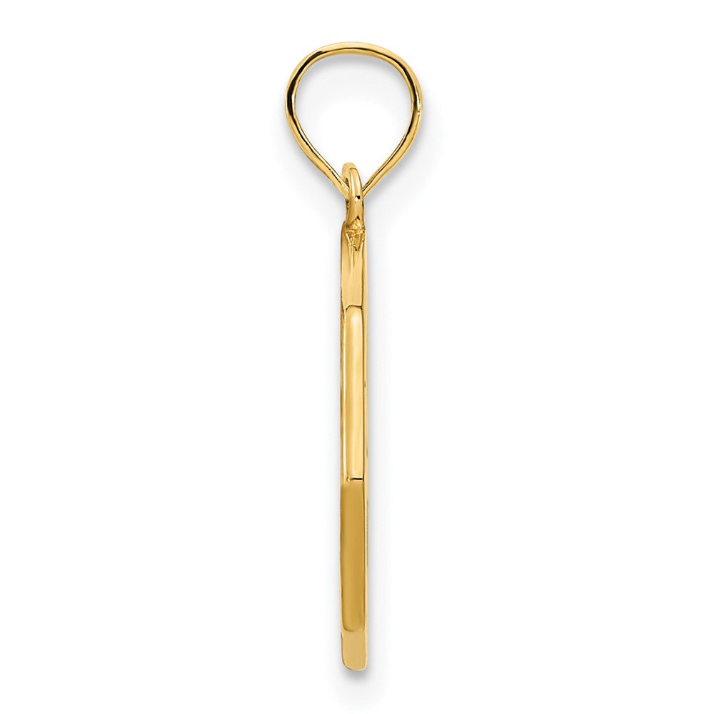 14K Gelbgold Fancy-Anhänger