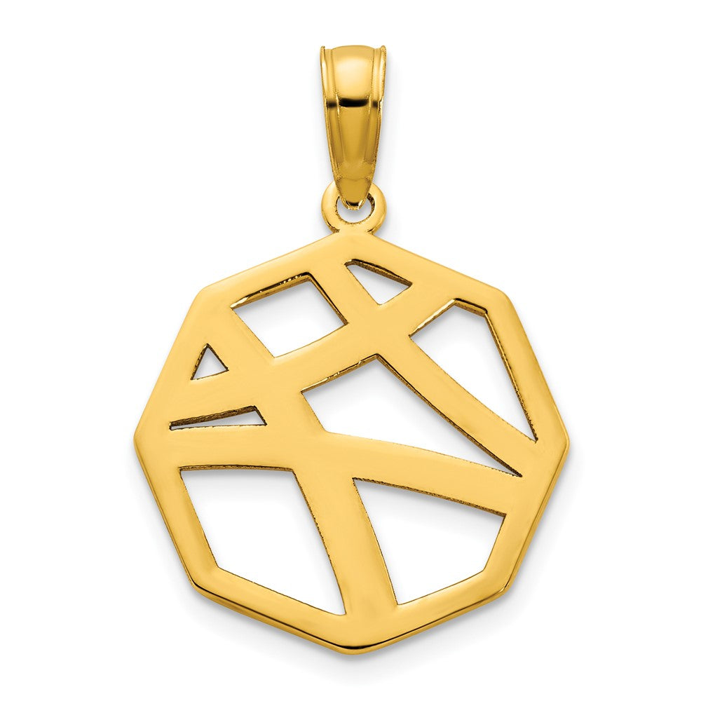 14K Gelbgold Fancy-Anhänger