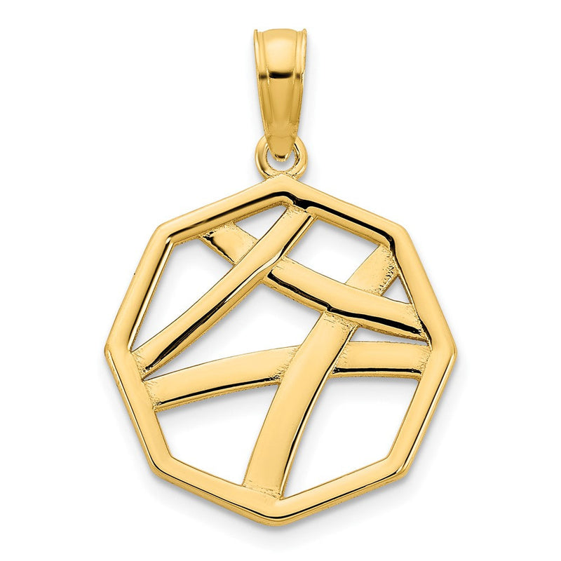 14K Gelbgold Fancy-Anhänger