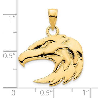 14K Gelbgold Adler-Anhänger