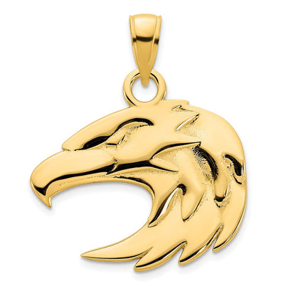14K Gelbgold Adler-Anhänger