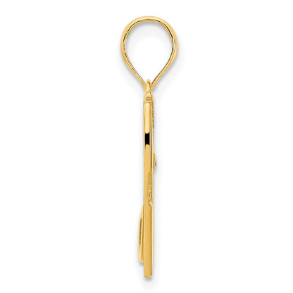 14K Gelbgold Kosmetik-Anhänger