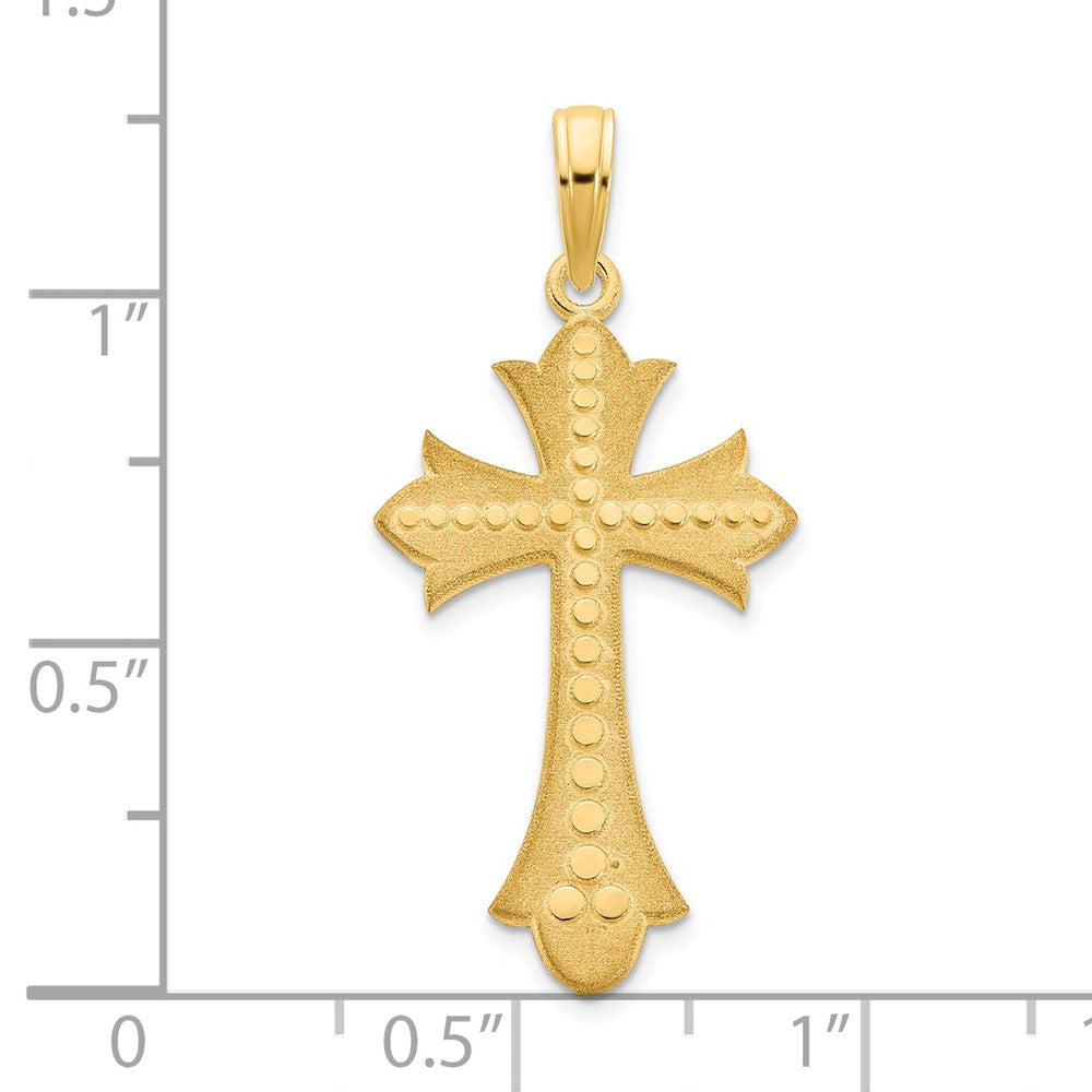 14K Gelbgold Kreuzanhänger