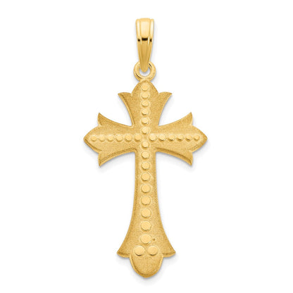 14K Gelbgold Kreuzanhänger