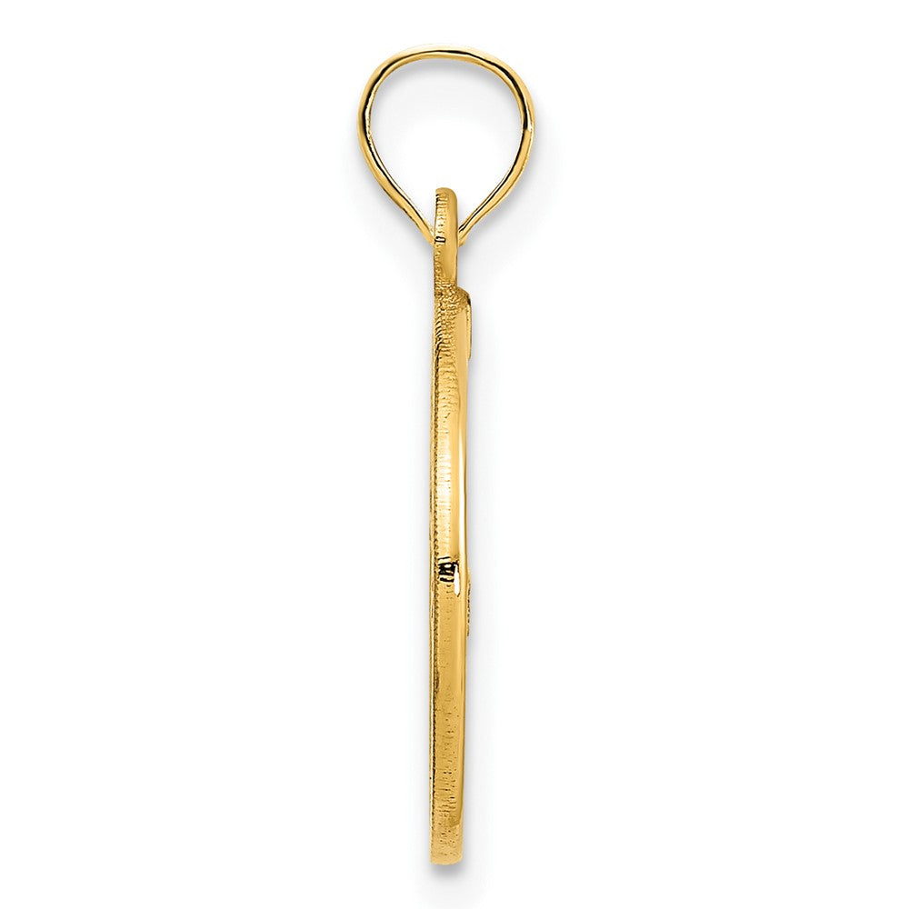 14K Gelbgold Leuchtturm Charm