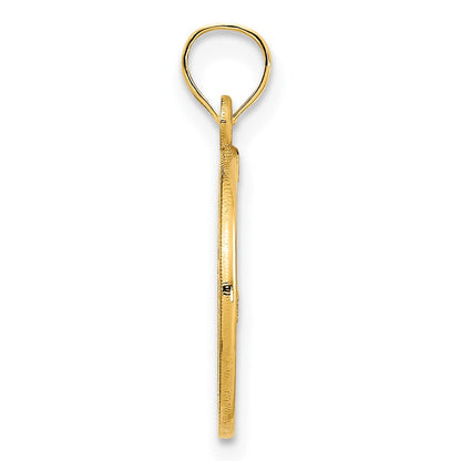 14K Gelbgold Leuchtturm Charm