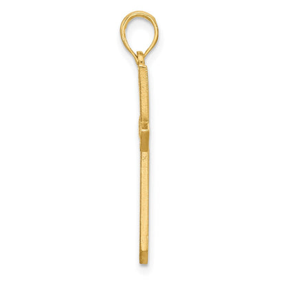 14K Gelbgold Fantasie Anhänger