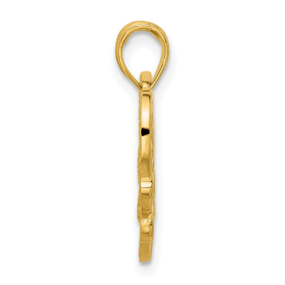14K Gelbgold Fantasie Süß 16 Charm