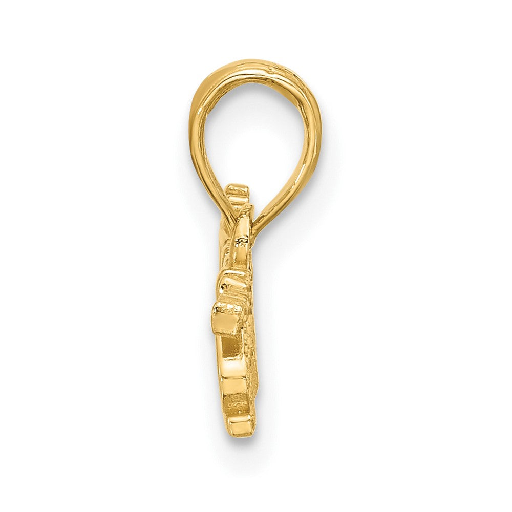 14K Gelbgold Poliert Princess Charm