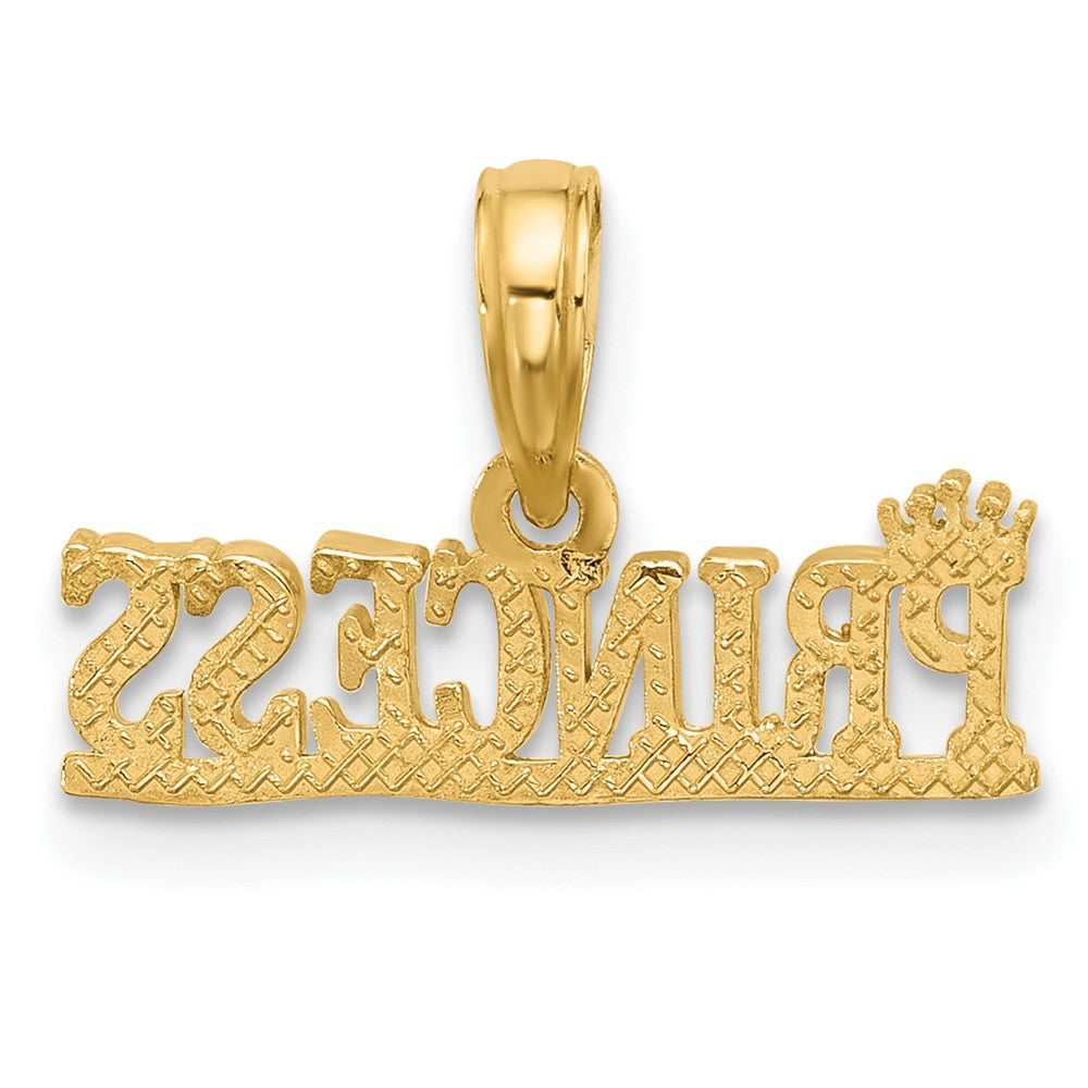 14K Gelbgold Poliert Princess Charm