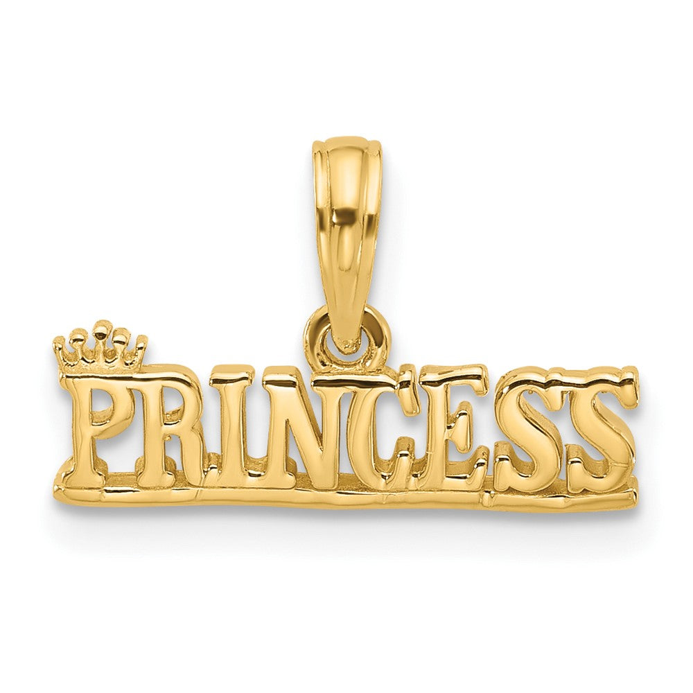 14K Gelbgold Poliert Princess Charm