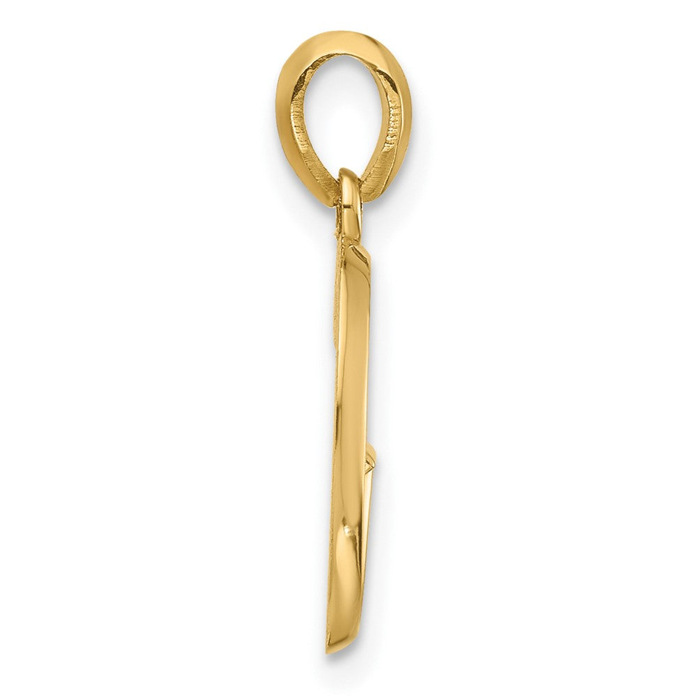 14K Gelbgold Fantasie Buchstabe G