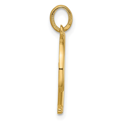 14K Gelbgold Fantasie Buchstabe E