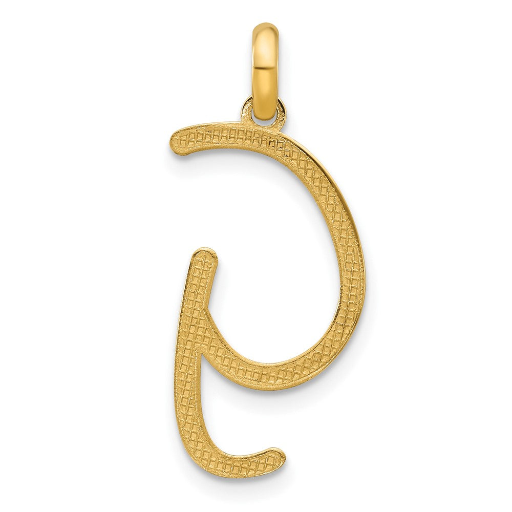 14K Gelbgold Fantasie Buchstabe G