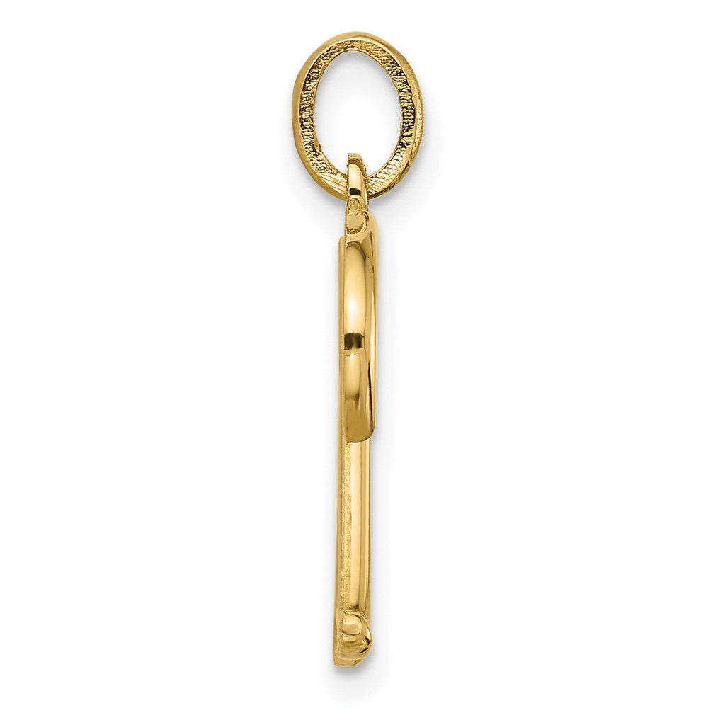 14K Gelbgold Fantasie Buchstabe M
