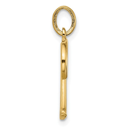 14K Gelbgold Fantasie Buchstabe M