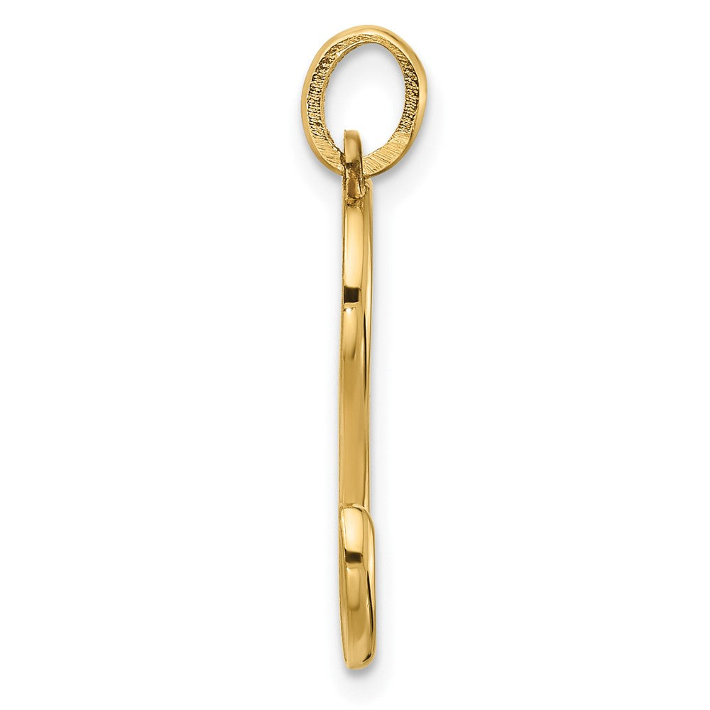 14K Gelbgold Fantasie Buchstabe S