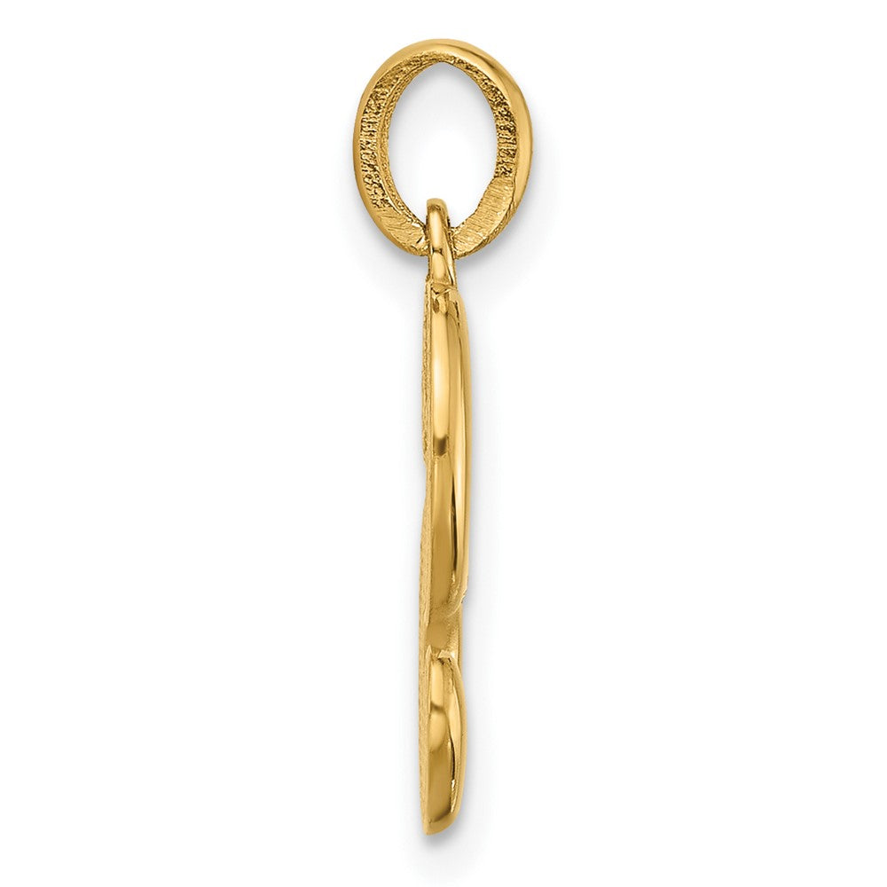 14K Gelbgold Fantasie Buchstabe S