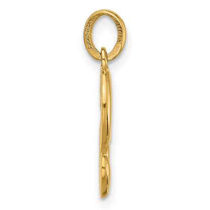 14K Gelbgold Fantasie Buchstabe S