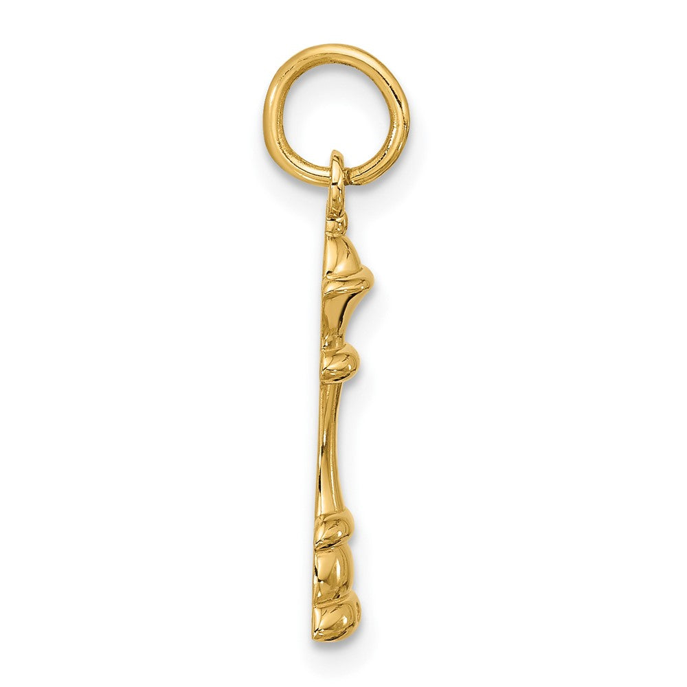 14K Gelbgold Fantasie Queen Chess Stück