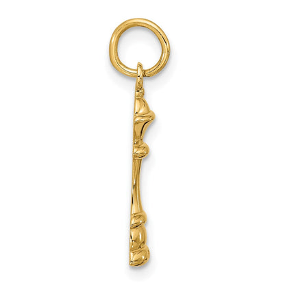 14K Gelbgold Fantasie Queen Chess Stück