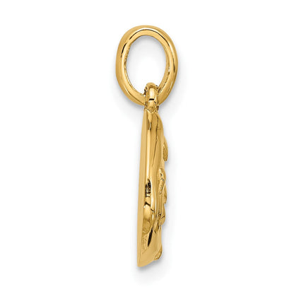 14K Gelbgold Fantasie Cookie