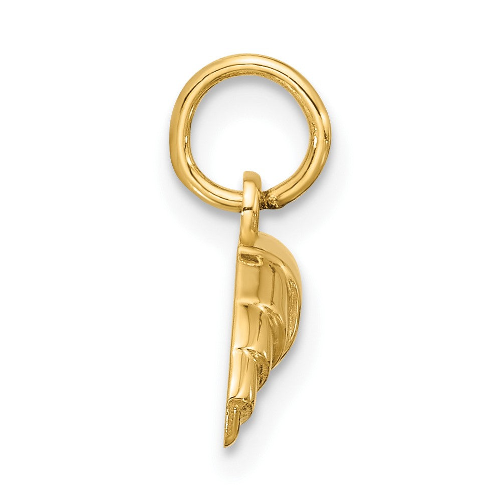 14K Gelbgold Fantasie Croissant
