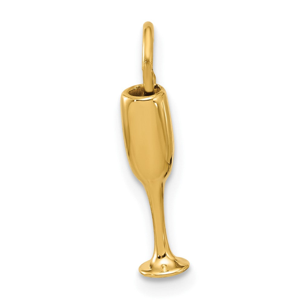 14K Gelbgold Fantasie Champagne