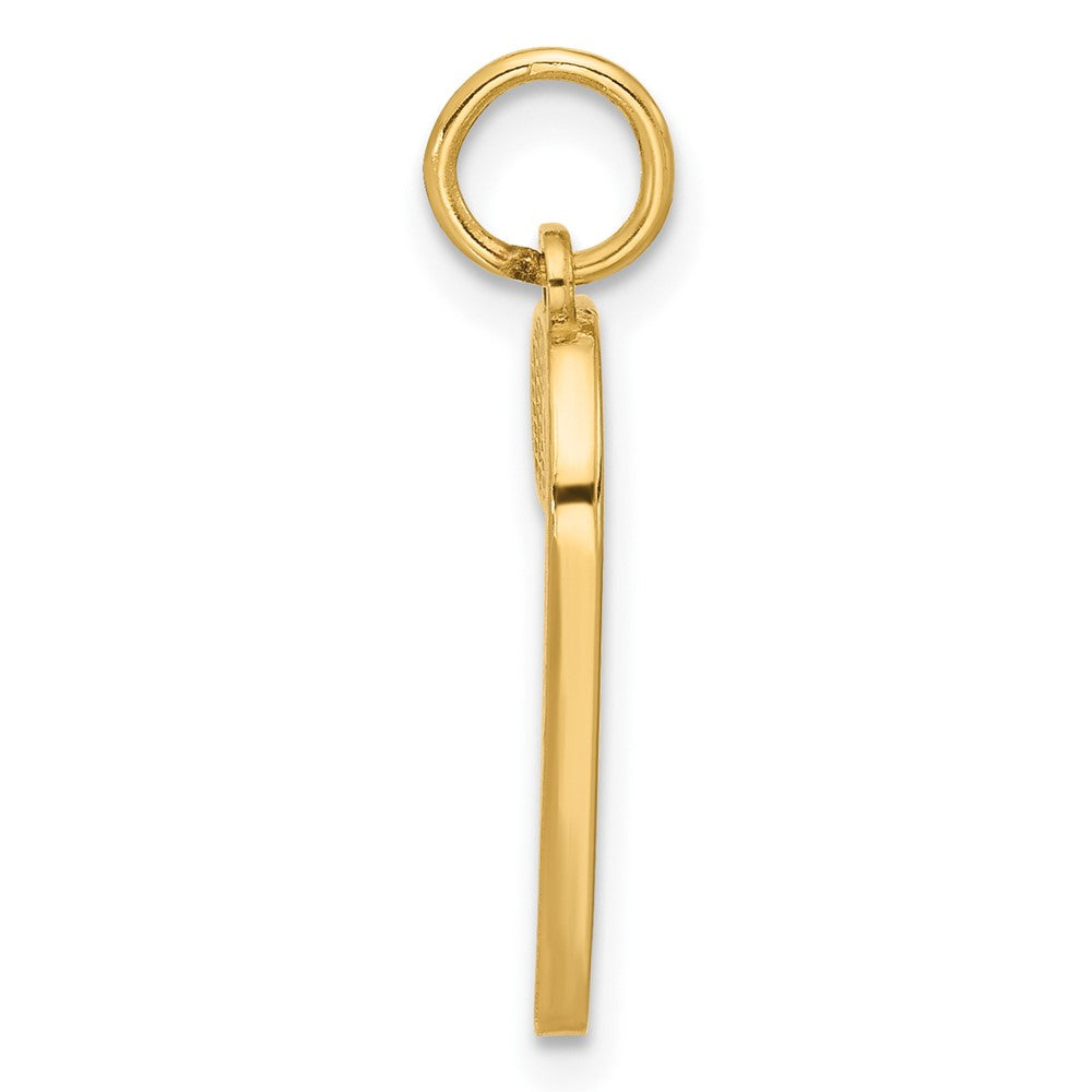 14K Gelbgold Fantasie Candy Cane