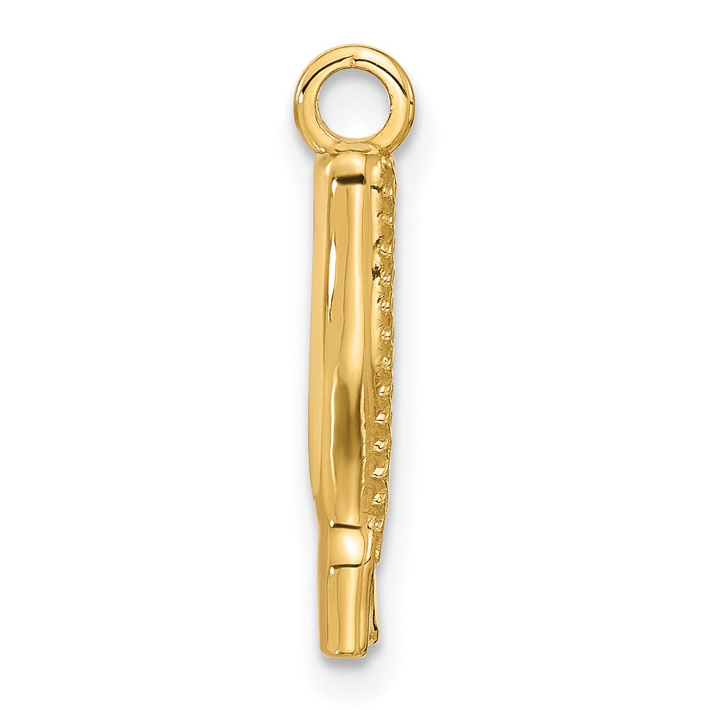 14K Gelbgold Fantasie Thigh Hoch Boot