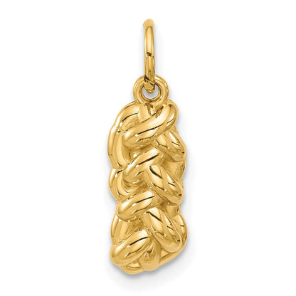 14K Gelbgold Fantasie Challah