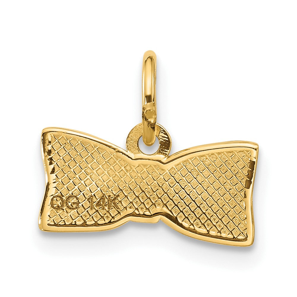 14K Gelbgold Fantasie Halb Hair Schleife