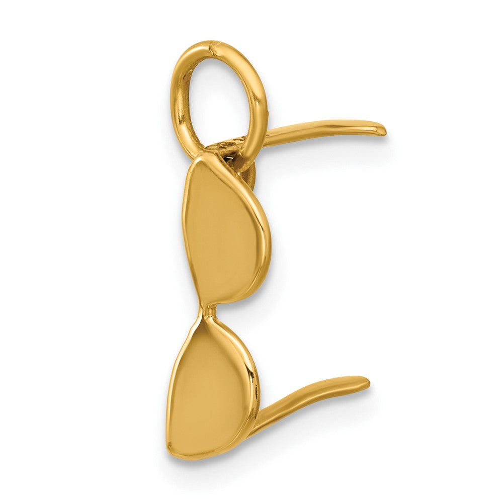 14K Gelbgold Sunglasses Charm