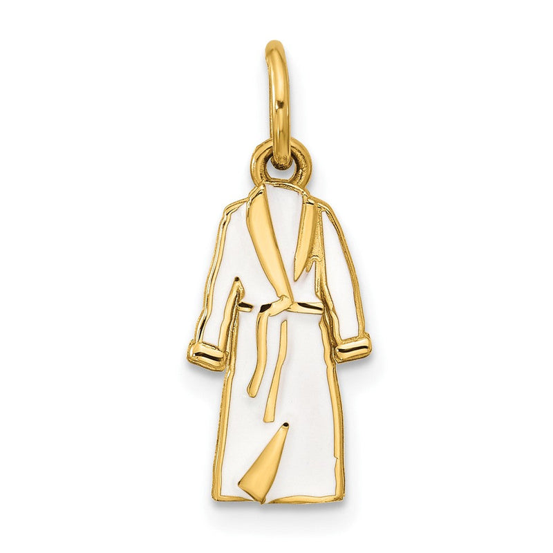 14K Gelbgold Bathrobe Charm