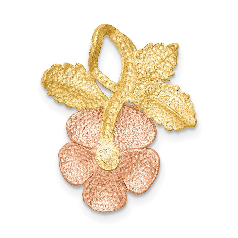 14K Bicolor Rose Kette Anhänger