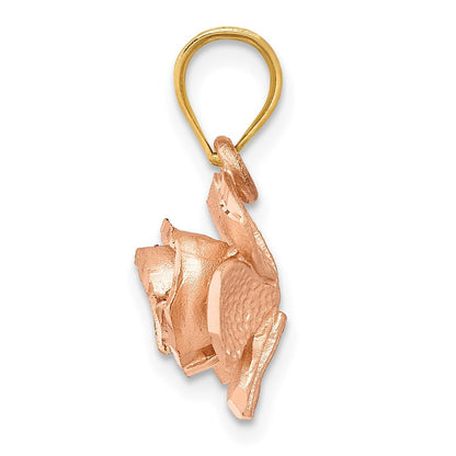 14K Bicolor Gold Rosen-Charm