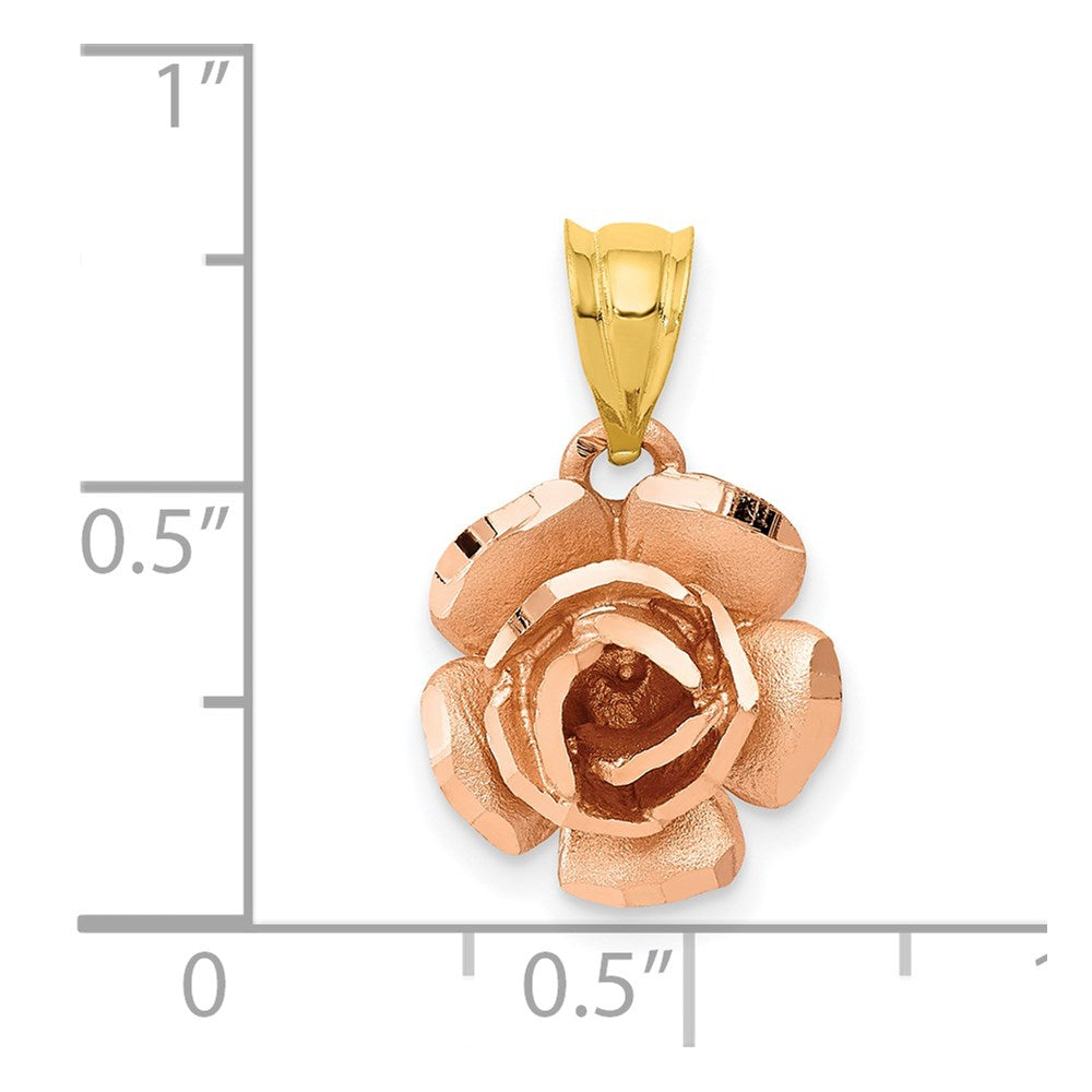 14K Bicolor Gold Rosen-Charm