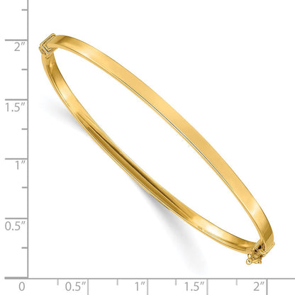 7 Zoll 14K Poliert Klappbar Armreif Armband