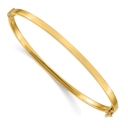 7 Zoll 14K Poliert Klappbar Armreif Armband