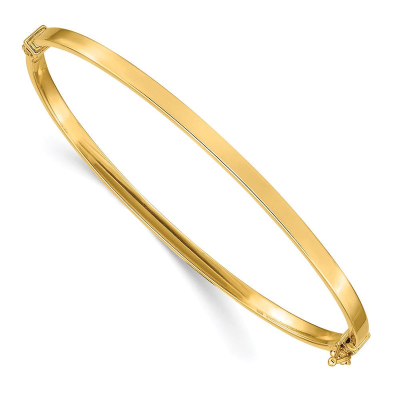 7 Zoll 14K Poliert Klappbar Armreif Armband