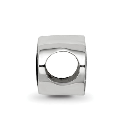 Sterlingsilber Logoart Delta Oval Greek Buchstaben Perle