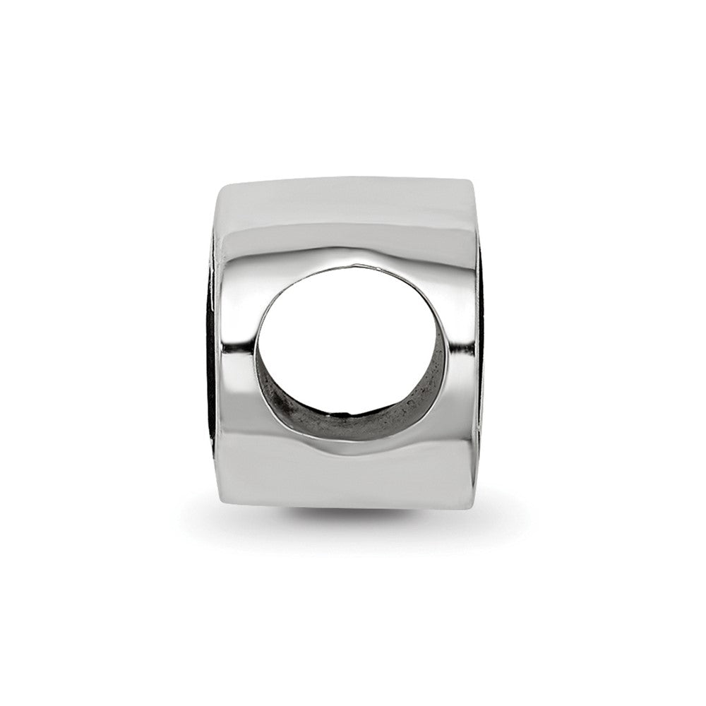 Sterlingsilber Logoart Delta Gama Oval Greek Buchstaben Perle