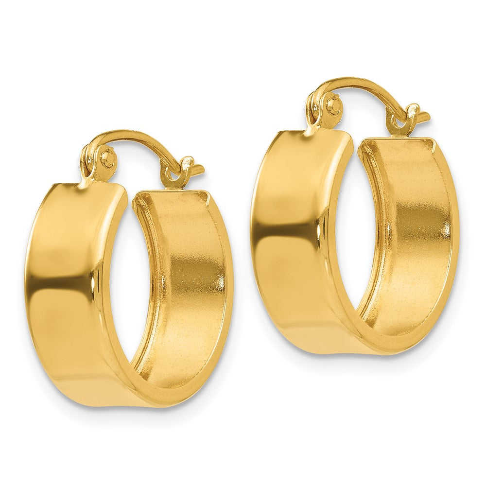 14K Gelbgold Klein Creolen