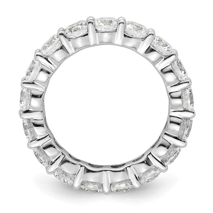 Damen-Memoire-Ring mit 3,0 ct. Gesamtgewicht natürlichen Diamanten, Ehering aus 14K Weißgold