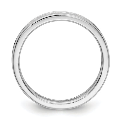 14K Weißgold 1 ct. Labor-gezüchteter Diamant VS/SI+ G+ Memoire-Ring mit Kanalfassung